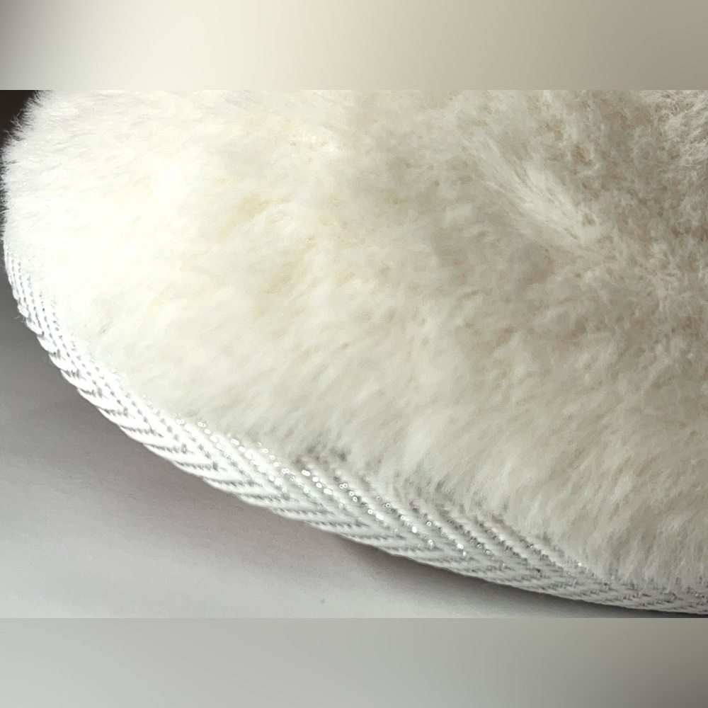 Dluxe by Dearfoams Plush Faux Fur “Super Mom” Slippers Size Large 9-10 - Picture 11 of 12